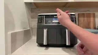 Обзор аэрофритюрницы Ninja DZ201 Foodi объёмом 8 кварт, 6 в 1, DualZone, 2 корзины. Отличная аэро...