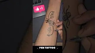 Pen Tattoo I Quotes Tattoo | #tattoo #art #craft #pentattos #quotes #sloganwriting