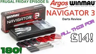 Argos Winmau NAVIGATOR 3 Darts Review Only &pound;14