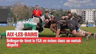 🏉 Bellegarde accroche le FCA au terme d’un match disputé.