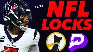 PRIZEPICKS NFL SATURDAY 12/27/25 - FREE PICKS!!!  (21-3 RUN!!!) - BEST PLAYER PROPS - NFL TODAY