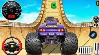 Mega Ramp Challenge! 🤯 Super Crazy GT Monster Truck Racing Stunts | Android Gameplay