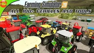 All 100+ Vehicles & tools that are coming to Farming Simulator 20! FS 20 FS20
