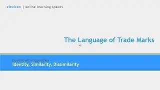 Similarity Identity Dissimilarity