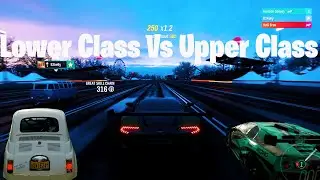 Дрэг-рейсинг Нижний класс vs Высший класс в горизонт силы 4