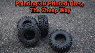 Легко раскрасить 3D-печатные автомобильные шины