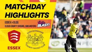 🎬 HIGHLIGHTS | Ben Charlesworth hits BRUTAL 19-ball fifty as Glos v Essex goes to final over! 🏏