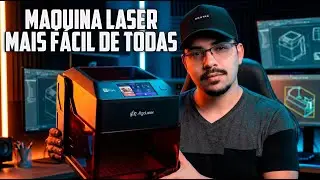 Essa MINI M&Aacute;QUINA mudou meu setup! Barata e MUITO boa 😱 (AlgoLaser Pixi)