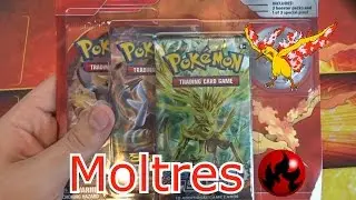 Opening a Moltres Pin Blister 