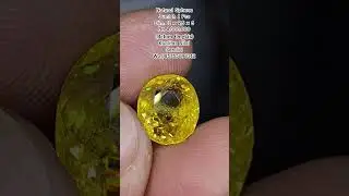 Natural Yellow Sphene #fypシ #sphene #batumewah #rainbow #viral
