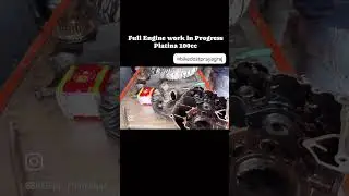 FullEngineWork #service #engine #bajaj #enginework #prayagraj #bike #cleaning #polish #bikelover