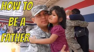 Learning How to be a Military Father
