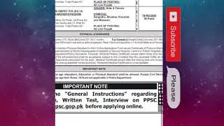 How to apply for sub inspector job 2020/advertisment number 29/how to apply online for sub inspector