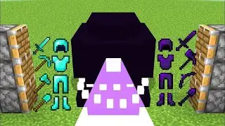 all diamond armor + wither storm + all obsidian armor = ???
