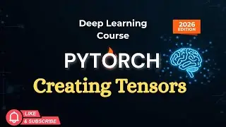 🚀 Объяснение создания тензоров в PyTorch: нули, единицы, случайные числа и многое другое 🧠🔥