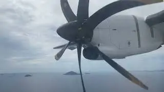 [5/9/2025] Berjaya Air - ATR 72-500 Landing at Pulau Redang Airport