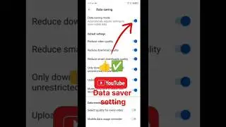 Youtube data sever setting !! 😱🔥#shorts #youtube #tech #settings ..