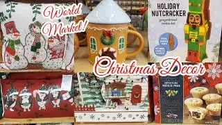 WORLD MARKET CHRISTMAS DECOR AND SEASONAL FOOD SNACK SHOPPING WALKTHROUGH