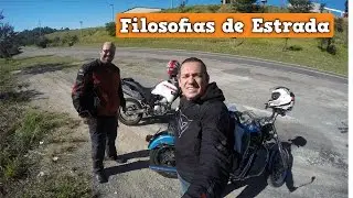 Escape na Cidade - Filosofia de Estrada - H-D Dyna Super Glide e Tenere 250