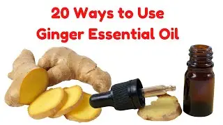 20 Ways to Use Ginger Essential Oil