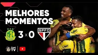MELHORES MOMENTOS MIRASSOL X SPFC PAULISTÃO 1º RODADA