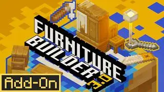 FURNITURE BUILDER 3.0 Is Here! The BEST Minecraft Bedrock Furniture Addon Got Even Better
