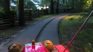 Blue Ridge Tollway at dusk POV @ Kings Dominion 06/08/19