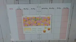 Happy Planner August Monthly PWM featuring Butterfly Planner