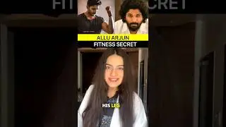 Allu Arjun Fitness Secret #shortvideo #youtube #diet #shortsviral #ytshorts #fitness #workout #food