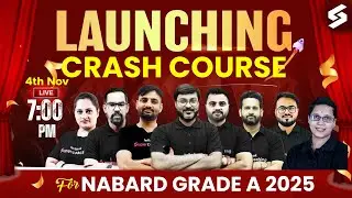 NABARD Grade A Crash Course 2025 | NABARD Grade A Notification 2025 | NABARD Grade A Preparation