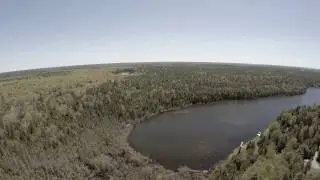 Four Mile Lake - Aerial Drone Footage - IV