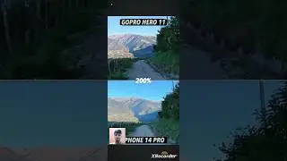 iPhone 15 Pro Max💥 Action Mode VS GOPRO Hero 11 stabilization🔥best reaction  @MountMediaChannel