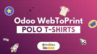 Odoo WebToPrint for Polo T-Shirts | Product Designer & Custom Apparel Solution