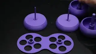 Bead Flora bead spinner funnel and base plates