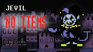 Jevil Secret Boss Fight, NO ITEMS, DELTARUNE Ch1