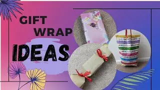 Easy & Unique Gift Wrapping Ideas | paper gift wrap |Gift Bag