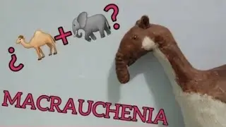 🔴MACRAUCHENIA🔴¿🐘+🐪?🤔#MegafaunaSudamericana 🌎 #megafauna