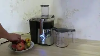 Перший запуск соковижималки Tefal ZE610D38 Easy Fruit
