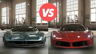Real Driving School - Pagani Huayra vs Ferrari LaFerrari (Android, iOS)