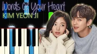 I'm Not a Robot Piano OST 3 - Words Of My Heart Kim Yeonji 로봇이 아니야 마음의 말 김연지 피아노 Tutorial