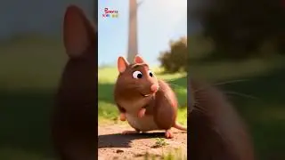 गोलू गोलू चूहे - Two Happy Mice | Hindi Nursery Rhymes for Children | Galatta Kids | shorts