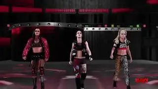 WWE 2k18 - Sasha Banks, Bayley, Ember Moon vs. The Riott Squad