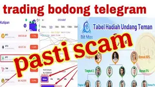 Bitmax trading app is fake, Telegram is definitely a scam
