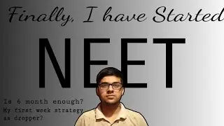 Can we crack Neet if start now? | Let's begin our journey #neet2026 