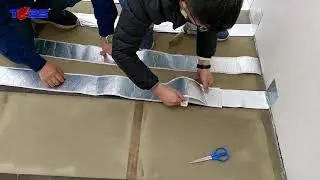 Butyl aluminum foil tape