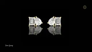 Royal Curve Diamond Drop Earrings#Viral#Trending#FYP#ring #Viralvideo#Earring#newvideo #popular