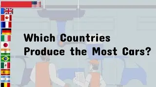 Which Countries Produce the Most Cars from 1950 to 2025? Car Production Industry 1950 - 2025