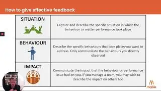 How to give effective feedback - SBI framework and examples