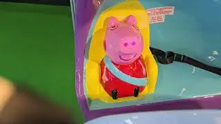 Memopark / M Sky Peppa Pig Helicopter Coin Operated Kiddie ride