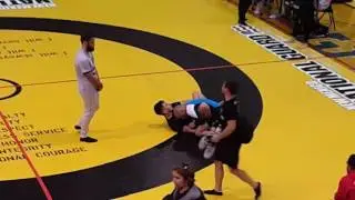 John Hommel, Grapplefest, 12/17/16, No-gi Match 1